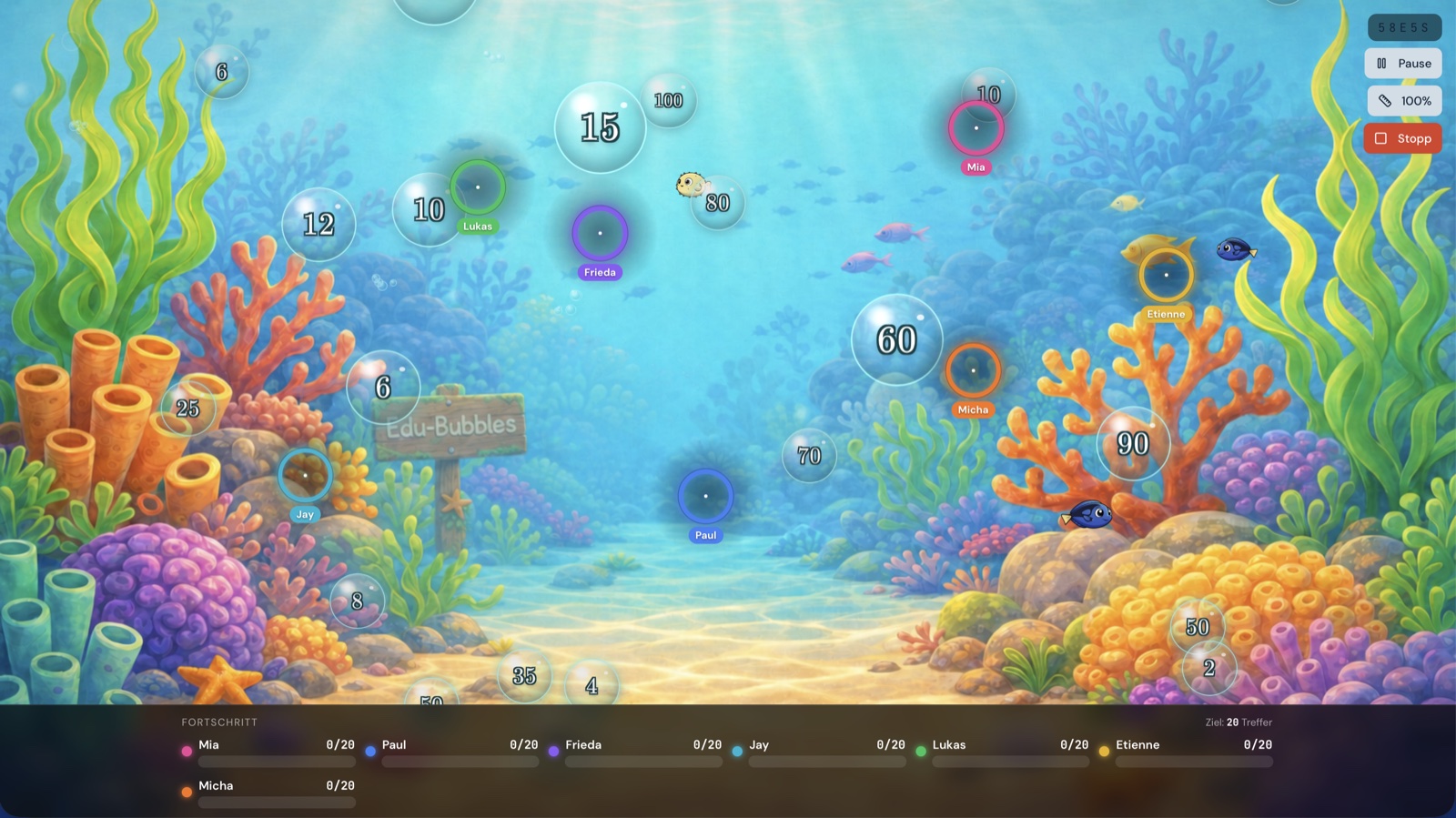 Edu-Bubbles Screenshot